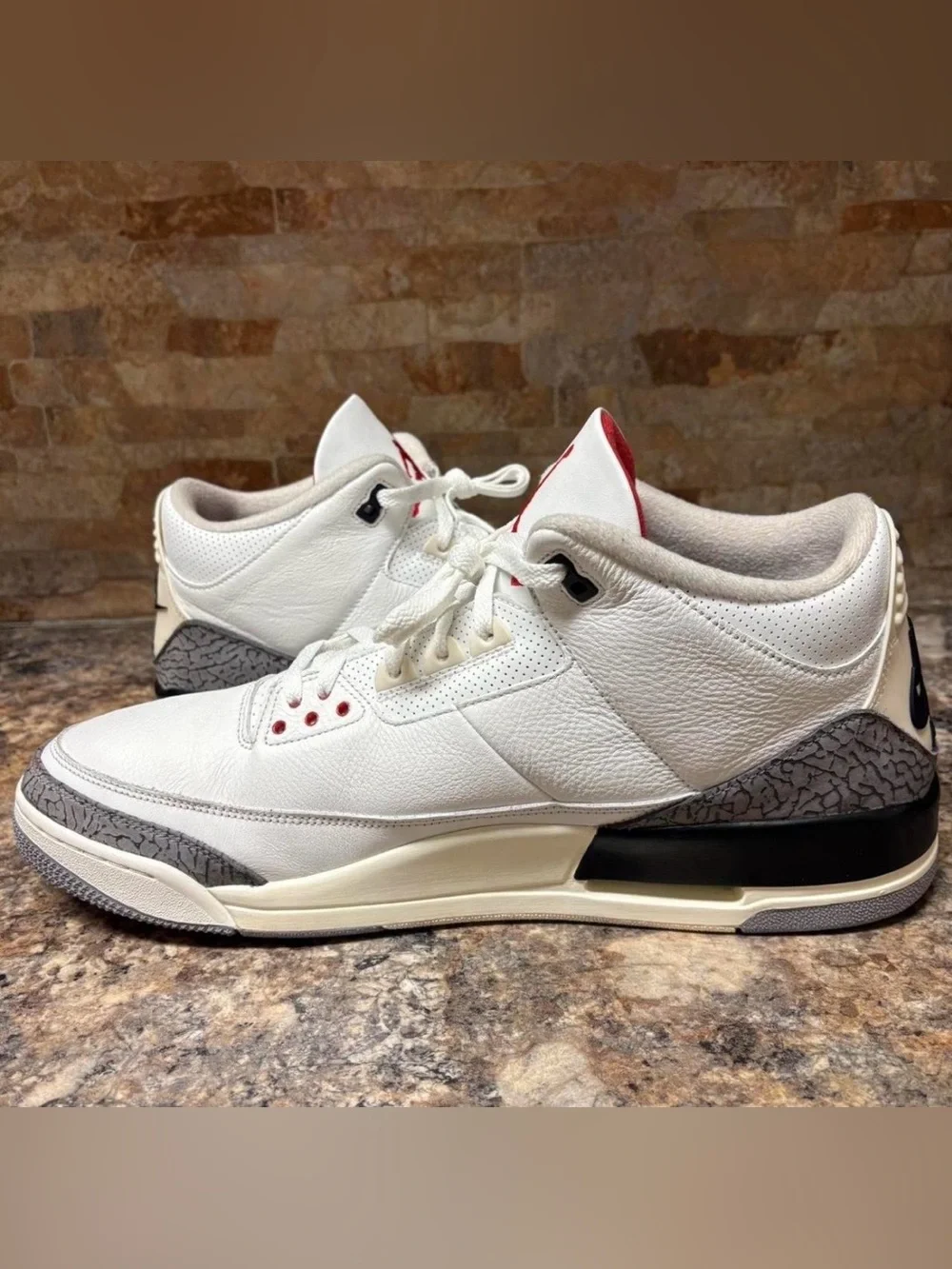 Nike Air Jordan Retro 3 White Cement Reimagined DN3707-10 Size 18